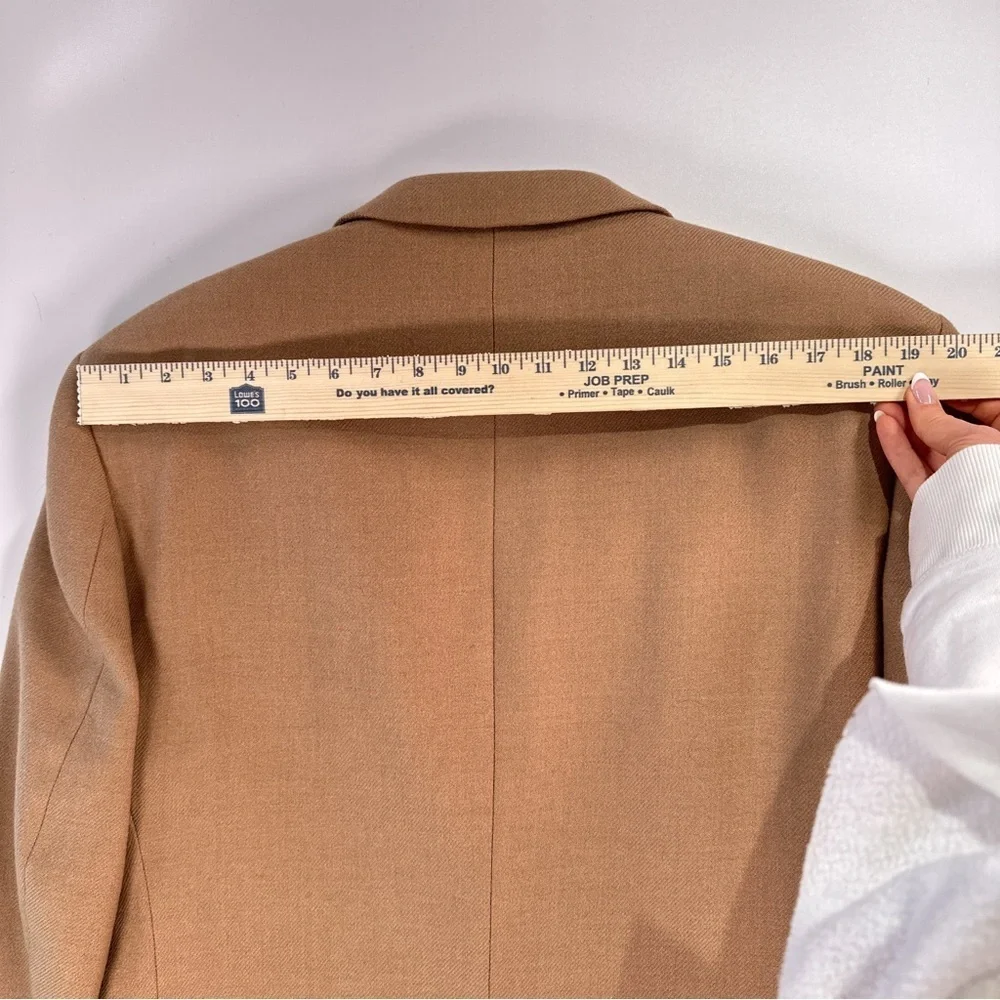 Oscar De La Renta Men’s 100% Wool Sport Coat Camel 43R